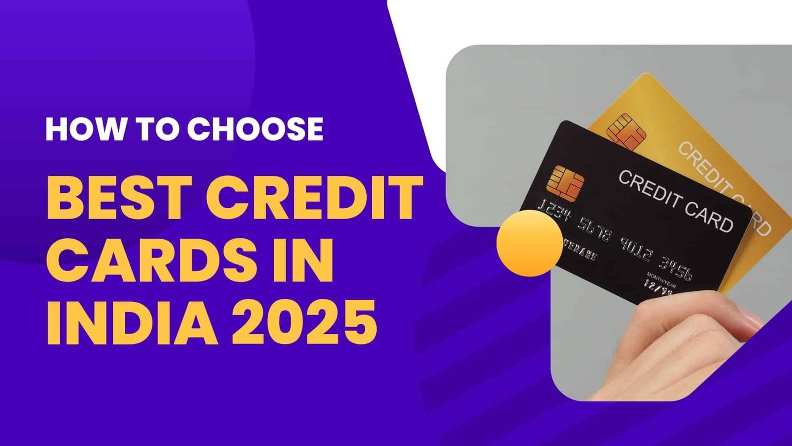 Best Credit Cards in India